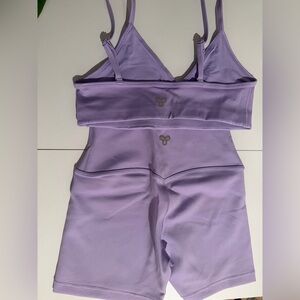 Aritzia Lavender Golden line Set